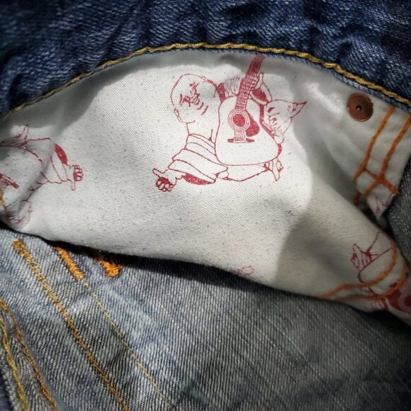 True Religion World Tour Billy Straight Leg Jeans - Picture 11 of 14